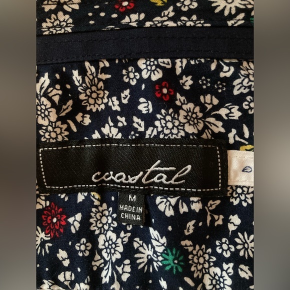 Men’s Coastal Button Down Shirt - Picture 3 of 4